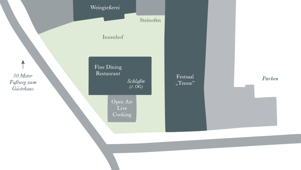 Gebäudeplan Winzerhof Stahl, Lange Dorfstraße 21, 97215 Auernhofen-Simmershofen